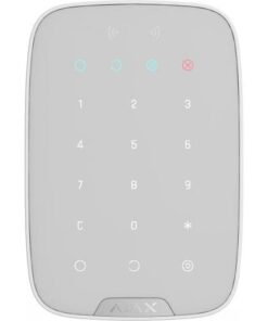 Ajax Keypad Plus langaton näppäimistö/etälukija valkoinen